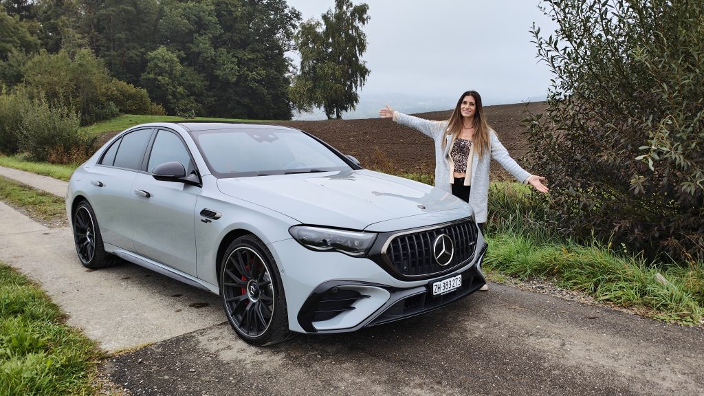 «Ist das wirklich ein AMG?» – Cyndie testet den Mercedes AMG E53